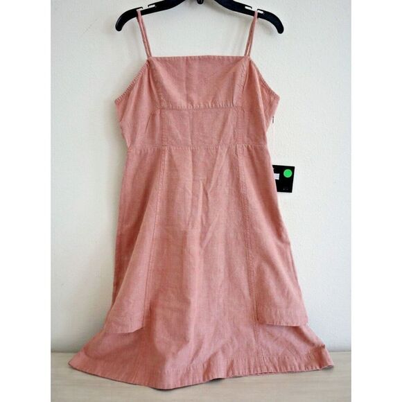 Hurley Women's Sz Medium Mauve TOMCHWAK Spaghetti Strap Cut Out Back Dress - Picture 1 of 8